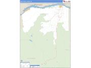 Hood River County, OR <br /> Wall Map <br /> Zip Code <br /> Basic Style 2025 Map