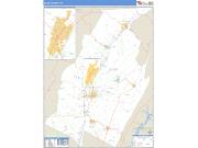 Blair County, PA <br /> Wall Map <br /> Zip Code <br /> Basic Style 2025 Map