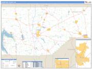 Crawford County, PA <br /> Wall Map <br /> Zip Code <br /> Basic Style 2025 Map