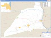 Union County, PA <br /> Wall Map <br /> Zip Code <br /> Basic Style 2025 Map