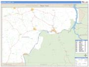Warren County, PA <br /> Wall Map <br /> Zip Code <br /> Basic Style 2025 Map