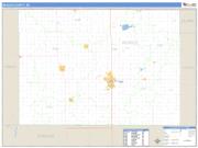 Beadle County, SD <br /> Wall Map <br /> Zip Code <br /> Basic Style 2025 Map