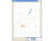 Brown County, SD <br /> Wall Map <br /> Zip Code <br /> Basic Style 2025 Map