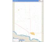Clay County, SD <br /> Wall Map <br /> Zip Code <br /> Basic Style 2025 Map