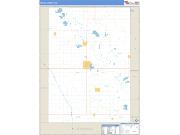 Deuel County, SD <br /> Wall Map <br /> Zip Code <br /> Basic Style 2025 Map