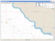 Gregory County, SD <br /> Wall Map <br /> Zip Code <br /> Basic Style 2025 Map