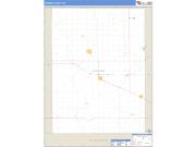 Hanson County, SD <br /> Wall Map <br /> Zip Code <br /> Basic Style 2025 Map