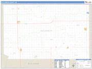 Hutchinson County, SD <br /> Wall Map <br /> Zip Code <br /> Basic Style 2025 Map