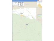 Lawrence County, SD <br /> Wall Map <br /> Zip Code <br /> Basic Style 2025 Map