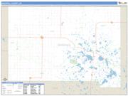 Marshall County, SD <br /> Wall Map <br /> Zip Code <br /> Basic Style 2025 Map
