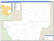 Meade County, SD <br /> Wall Map <br /> Zip Code <br /> Basic Style 2025 Map