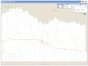 Mellette County, SD <br /> Wall Map <br /> Zip Code <br /> Basic Style 2025 Map