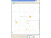 Moody County, SD <br /> Wall Map <br /> Zip Code <br /> Basic Style 2025 Map