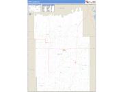 Tripp County, SD <br /> Wall Map <br /> Zip Code <br /> Basic Style 2025 Map