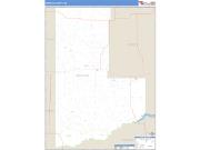 Ziebach County, SD <br /> Wall Map <br /> Zip Code <br /> Basic Style 2025 Map