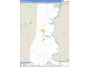 Decatur County, TN <br /> Wall Map <br /> Zip Code <br /> Basic Style 2025 Map