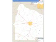 Haywood County, TN <br /> Wall Map <br /> Zip Code <br /> Basic Style 2025 Map