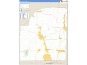 McNairy County, TN <br /> Wall Map <br /> Zip Code <br /> Basic Style 2025 Map