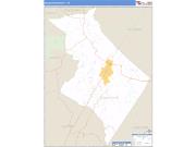 Sequatchie County, TN <br /> Wall Map <br /> Zip Code <br /> Basic Style 2025 Map