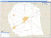 Warren County, TN <br /> Wall Map <br /> Zip Code <br /> Basic Style 2025 Map