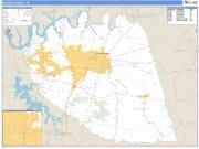 Wilson County, TN <br /> Wall Map <br /> Zip Code <br /> Basic Style 2025 Map