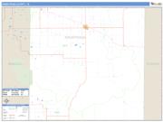 Armstrong County, TX <br /> Wall Map <br /> Zip Code <br /> Basic Style 2025 Map