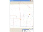 Carson County, TX <br /> Wall Map <br /> Zip Code <br /> Basic Style 2025 Map