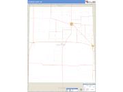 Cochran County, TX <br /> Wall Map <br /> Zip Code <br /> Basic Style 2025 Map
