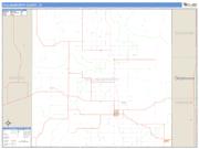 Collingsworth County, TX <br /> Wall Map <br /> Zip Code <br /> Basic Style 2025 Map