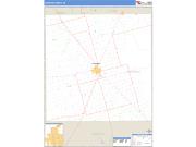 Dawson County, TX <br /> Wall Map <br /> Zip Code <br /> Basic Style 2025 Map