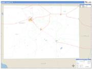 Dimmit County, TX <br /> Wall Map <br /> Zip Code <br /> Basic Style 2025 Map