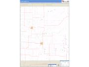 Floyd County, TX <br /> Wall Map <br /> Zip Code <br /> Basic Style 2025 Map