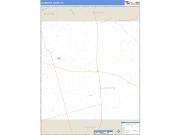 Glasscock County, TX <br /> Wall Map <br /> Zip Code <br /> Basic Style 2025 Map