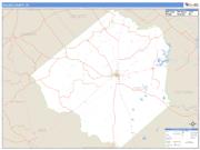 Goliad County, TX <br /> Wall Map <br /> Zip Code <br /> Basic Style 2025 Map