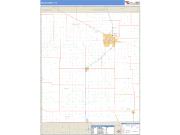 Hale County, TX <br /> Wall Map <br /> Zip Code <br /> Basic Style 2025 Map