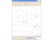 Hansford County, TX <br /> Wall Map <br /> Zip Code <br /> Basic Style 2025 Map