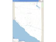 Hudspeth County, TX <br /> Wall Map <br /> Zip Code <br /> Basic Style 2025 Map