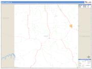 Kent County, TX <br /> Wall Map <br /> Zip Code <br /> Basic Style 2025 Map