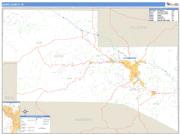 Kerr County, TX <br /> Wall Map <br /> Zip Code <br /> Basic Style 2025 Map