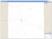 King County, TX <br /> Wall Map <br /> Zip Code <br /> Basic Style 2025 Map