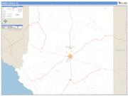 Kinney County, TX <br /> Wall Map <br /> Zip Code <br /> Basic Style 2025 Map