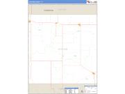 Lipscomb County, TX <br /> Wall Map <br /> Zip Code <br /> Basic Style 2025 Map