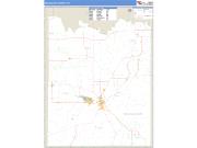McCulloch County, TX <br /> Wall Map <br /> Zip Code <br /> Basic Style 2025 Map