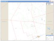 Martin County, TX <br /> Wall Map <br /> Zip Code <br /> Basic Style 2025 Map