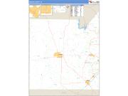 Medina County, TX <br /> Wall Map <br /> Zip Code <br /> Basic Style 2025 Map