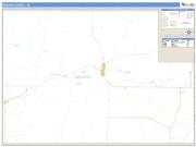 Menard County, TX <br /> Wall Map <br /> Zip Code <br /> Basic Style 2025 Map