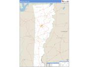 Newton County, TX <br /> Wall Map <br /> Zip Code <br /> Basic Style 2025 Map