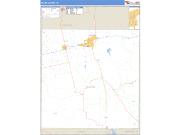 Nolan County, TX <br /> Wall Map <br /> Zip Code <br /> Basic Style 2025 Map