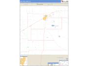 Ochiltree County, TX <br /> Wall Map <br /> Zip Code <br /> Basic Style 2025 Map
