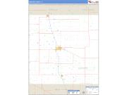 Swisher County, TX <br /> Wall Map <br /> Zip Code <br /> Basic Style 2025 Map